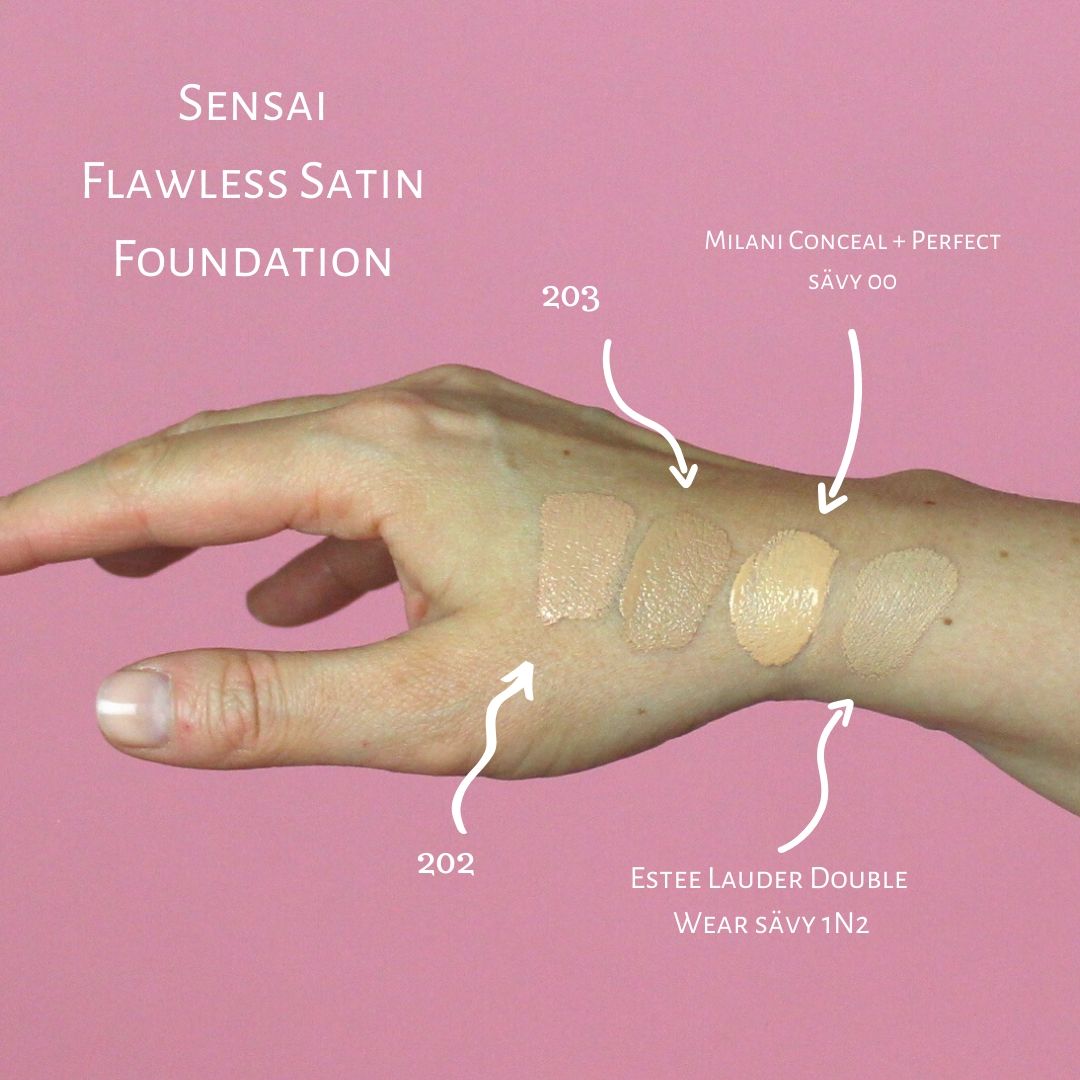 Sensai flawless satin meikkivoide kokemuksia